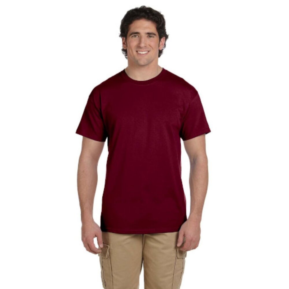 Fruit of the Loom Adult 5 oz. HD Cotton TShirt - 3931 - Maroon